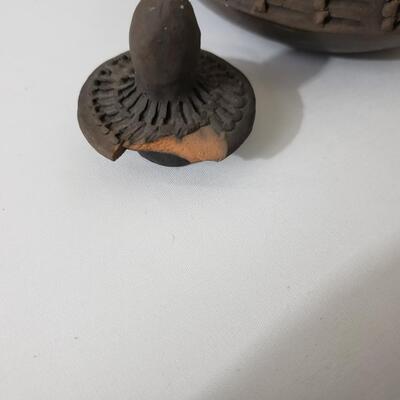 42A Two Pottery Pieces