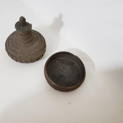 42A Two Pottery Pieces