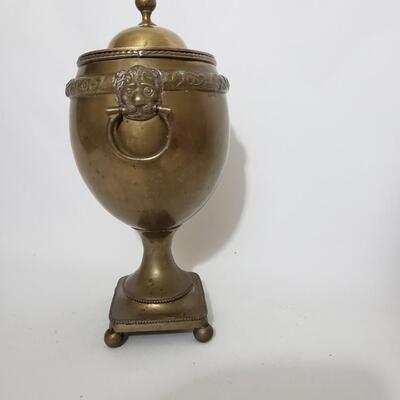 32B Middle Eastern Brass Urn