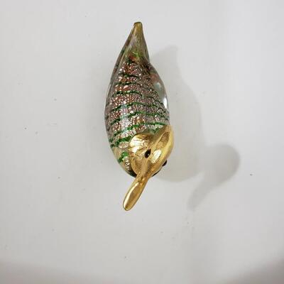 31A Art Glass Duck