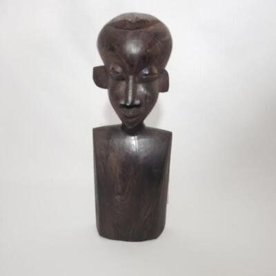 23B African Carved Face