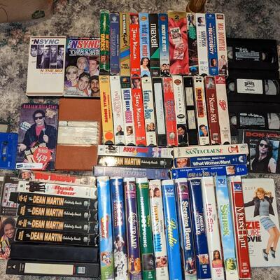 VHS Movies Mixed Lot