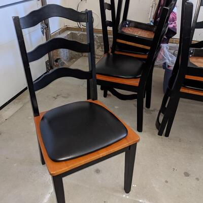 8 Solid Wood Dining Chairs
