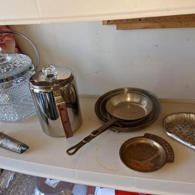 Metal Kitchen Mixed Lot
