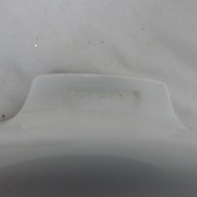 Kitchen lot 8+ pcs: 2 Corningware Garden Harvest dishes, trash/sandwich bags