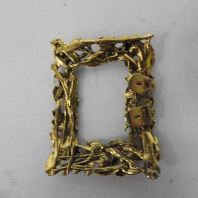 Vintage 4 Decorated Musi Gold and Silver Colors, Chandelier Crystal