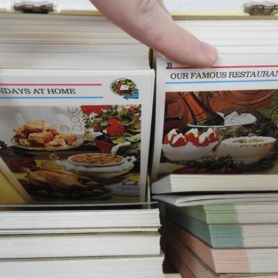 Recipe Case, Hundreds of Assorted Recipe Breakfast to Desserts