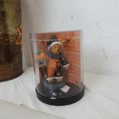 The O'Bear Family Fall Collectable, Fall Themed Vase