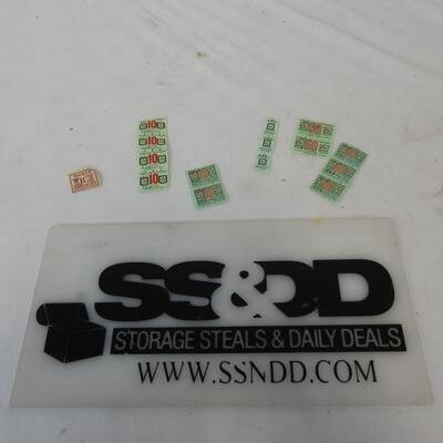 Vintage Green Stamps, Sperry and Hutchinson, 10 and 50