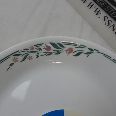 Correlle Livingware by Corning Rosemarie 2 12 1/2" Serving Platters