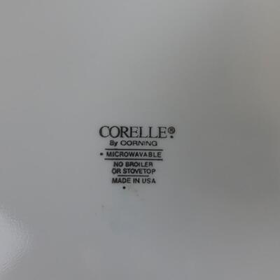 Correlle Livingware by Corning Rosemarie 2 12 1/2" Serving Platters