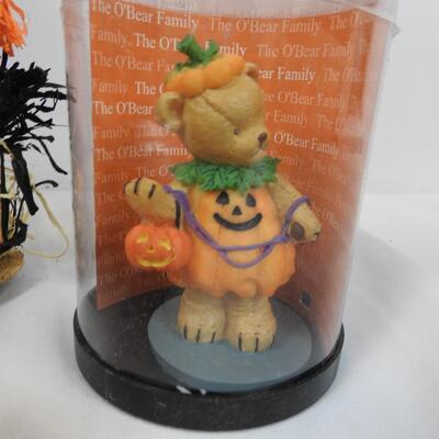 16 pc Halloween Lot: Sculptured Tapered Candles, Scarecrows, Ghosts