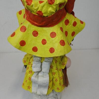 Vintage Dip and Drape Doll, homemade and hand painted.  Super Cute!
