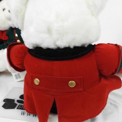 150th Anniversary Charles Dickens "A Christmas Carol" Bears, Papa, Mama, Baby