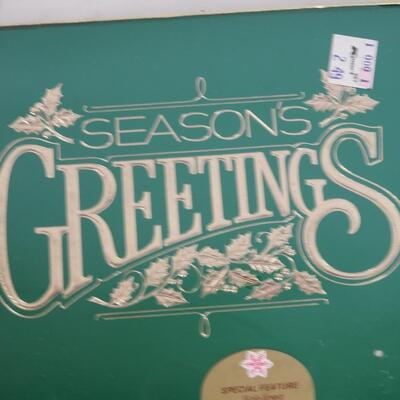 New Old Stock: Christmas Cards and Envelopes 4 boxes, 18 each box.