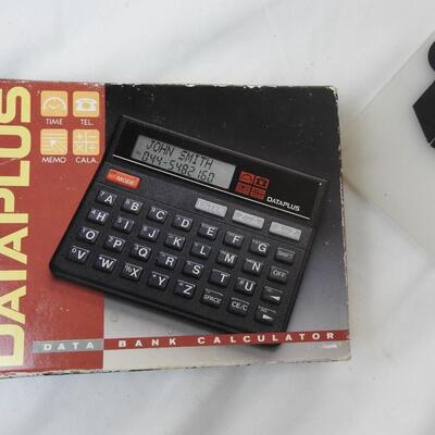 10 pc Office Lot: VCR programmer, Travel Mirror, Crystal Clock, Cassette Tapes