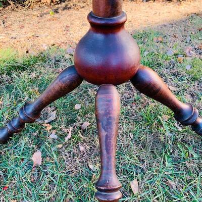 Lot 190: Vintage Primitive Wood Coat Rack