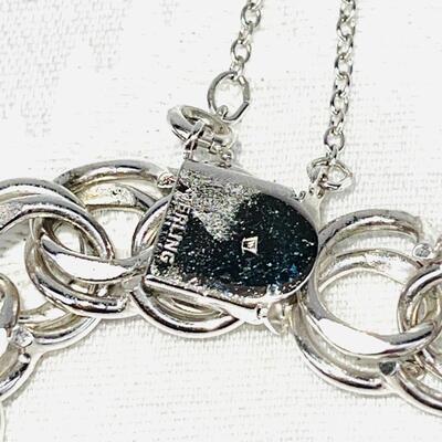 HEAVY LINK STERLING SILVER LINK BRACELET