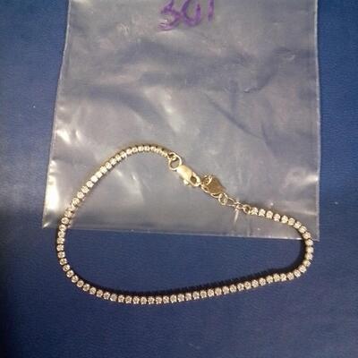 Vintage Tennis Bracelet Stamped B3996 on Tag