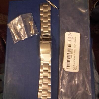 Brand New Stainless Steel Seiko Band