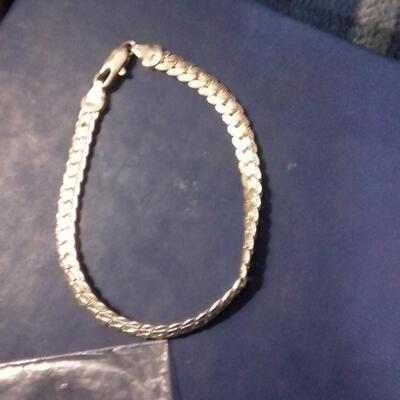 White Gold Bracelet Unisex