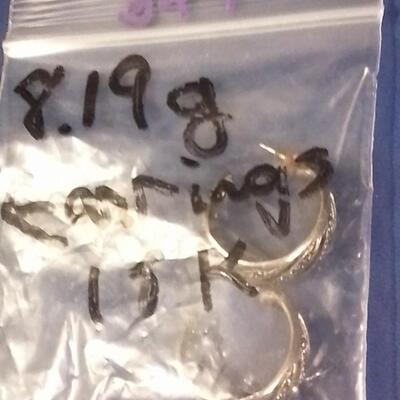 8.19 Gram 18k Vintage Earrings