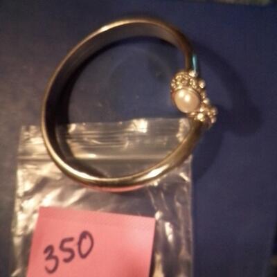 Sterling & Pearl Bracelet