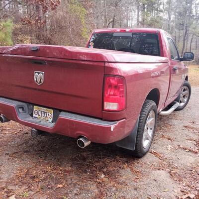 One Owner; Garage Kept; Low Mileage, 69,146; Clean title; 2015 RAM 1500 ST VIN:Â 3C6JR6AT6FG531950 5.7L V8 F OHV 16VGASOLINE REAR WHEEL...