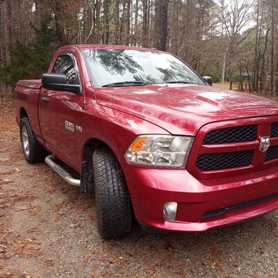 One Owner; Garage Kept; Low Mileage, 69,146; Clean title; 2015 RAM 1500 ST VIN:Â 3C6JR6AT6FG531950 5.7L V8 F OHV 16VGASOLINE REAR WHEEL...