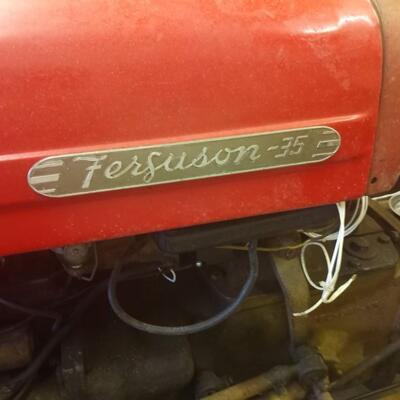 Massey Ferguson T035 Tractor Serial No. 169594