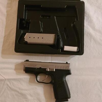Firearm: KAHR PM45 45 caliber ACP All documents & case are present