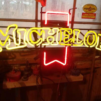 Michelob Neon sign