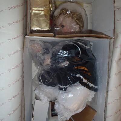 New in box; "Hope" Porcelain Doll; Hamilton Collection