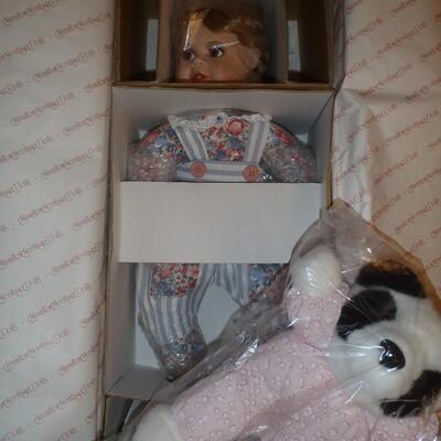 New in box; "Samantha" Porcelain Doll