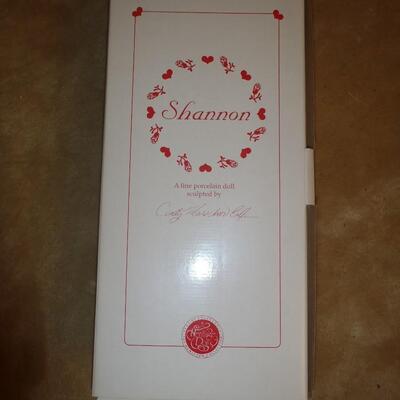 New in box; "Shannon" Porcelain Doll; Hamilton Collection