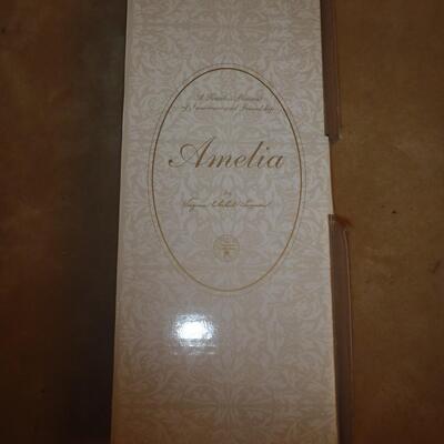 New in box; "Amelia" Porcelain Doll; Hamilton Collection