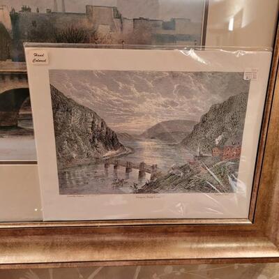 city landscape and the harpers ferry