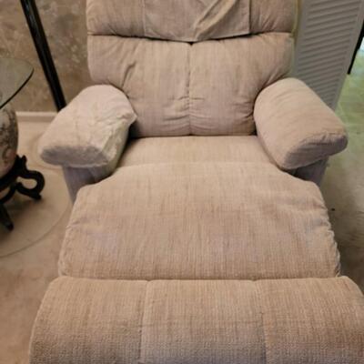 off white recliner