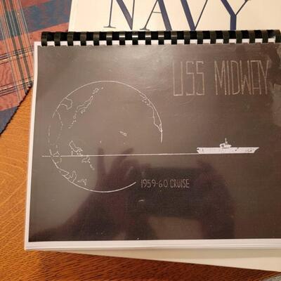 navy book and ship book
