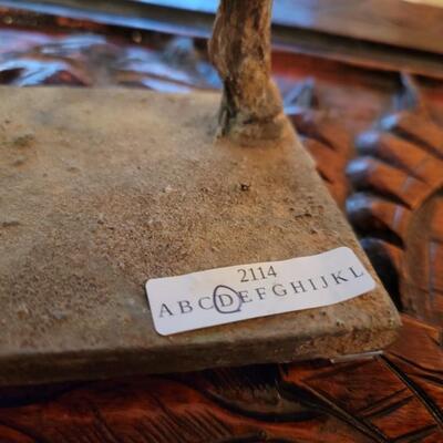 Cast iron antique horse