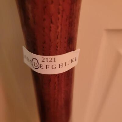 wooden carved walking stick