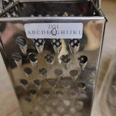 grater, sifter & small strainers