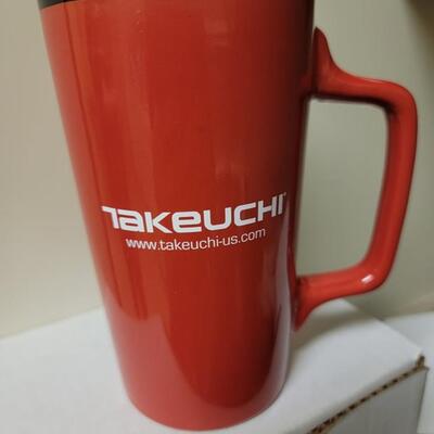 3 heavy large coffee cups, New in box