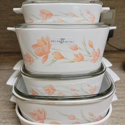 square corning wear 5 with lids