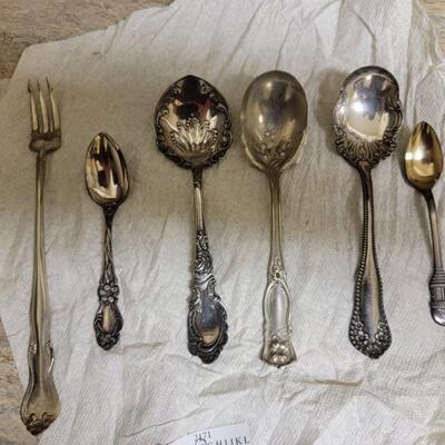 real silver pieces 6 piece set