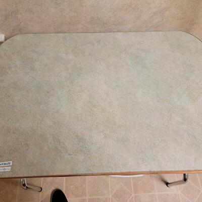 collapsible homemade laundry table