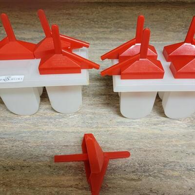 Vintage Popsicle molds 2 sets of 4