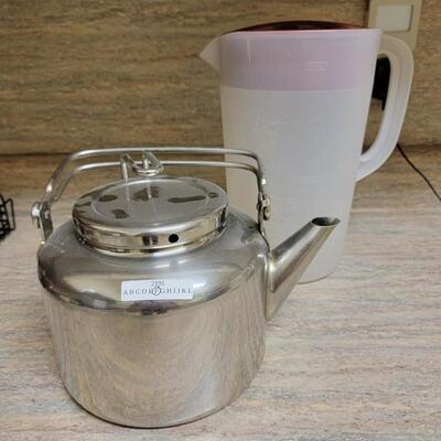 tea pitcher and kettle stainless steel