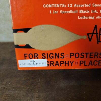 speedball beginners set lettering