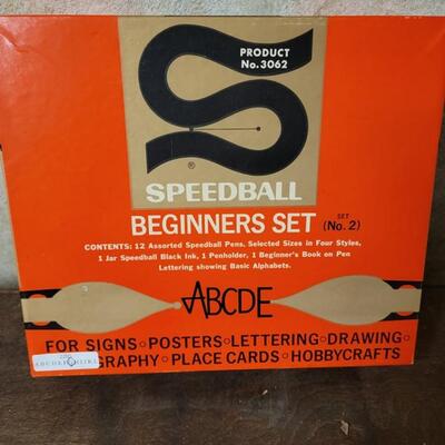 speedball beginners set lettering
